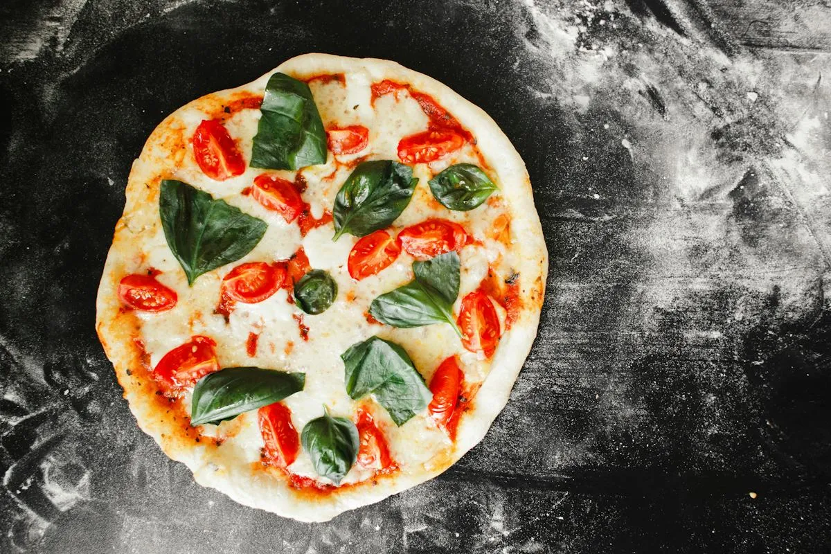 Fresh quality ingredients for artisanal pizzas